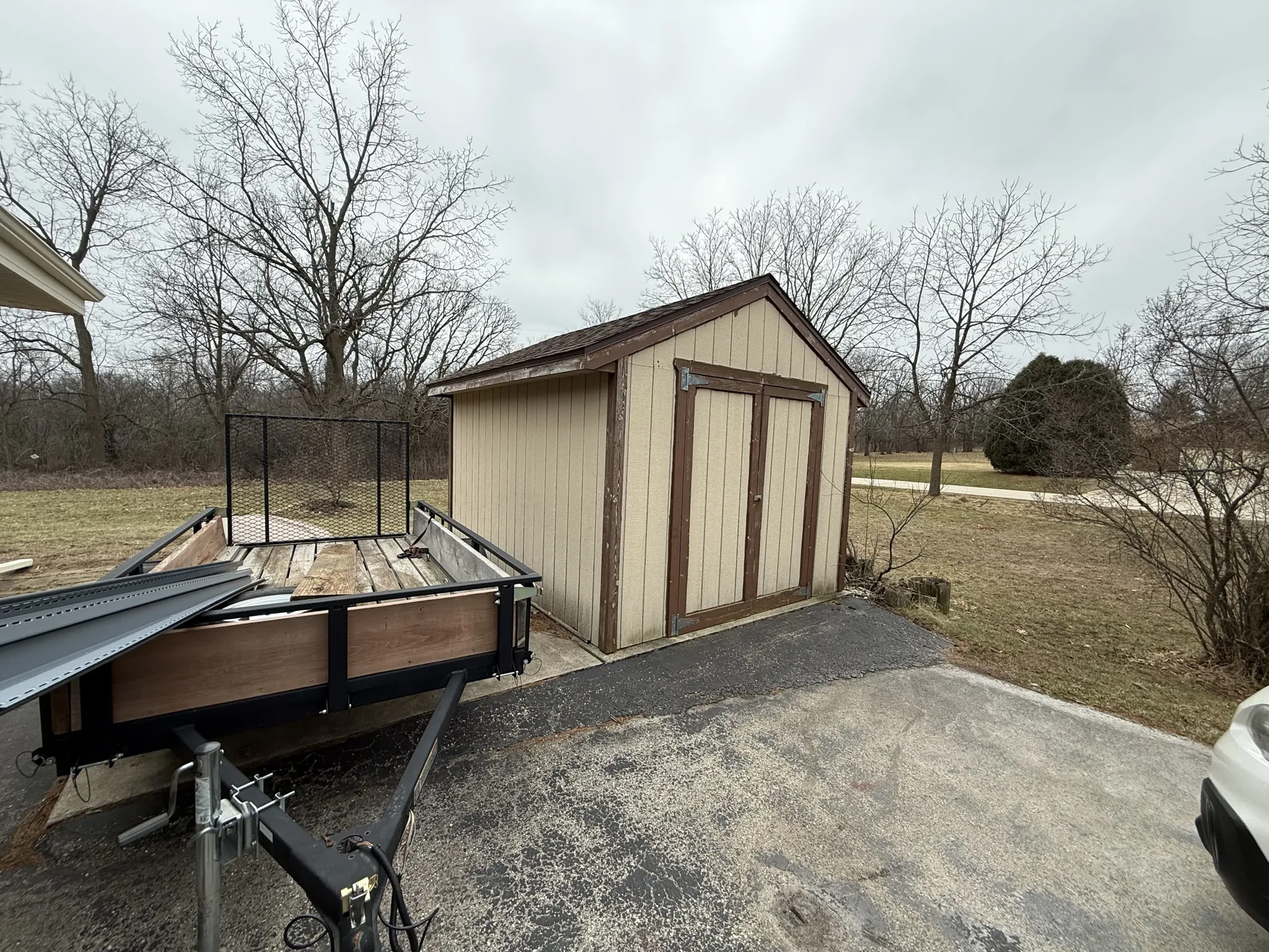 Before siding repair